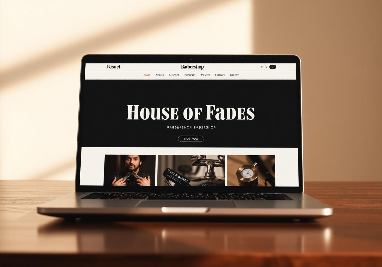 House of Fades website preview